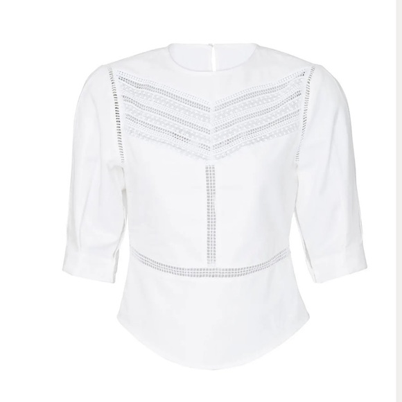 Rebecca Minkoff Lucia Top Blouse NWT - Picture 2 of 11